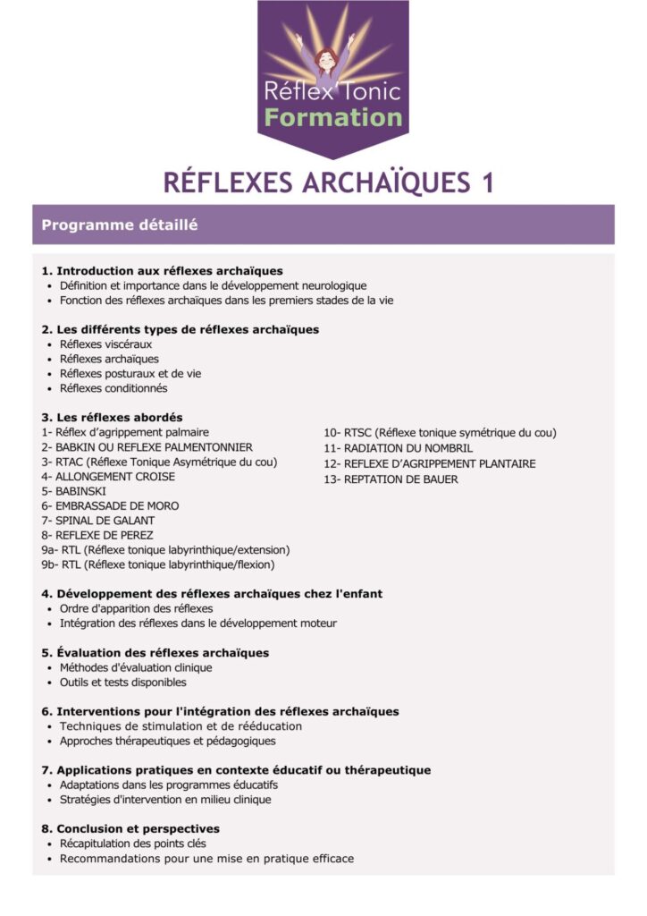 Reflexes archaiques 1 2