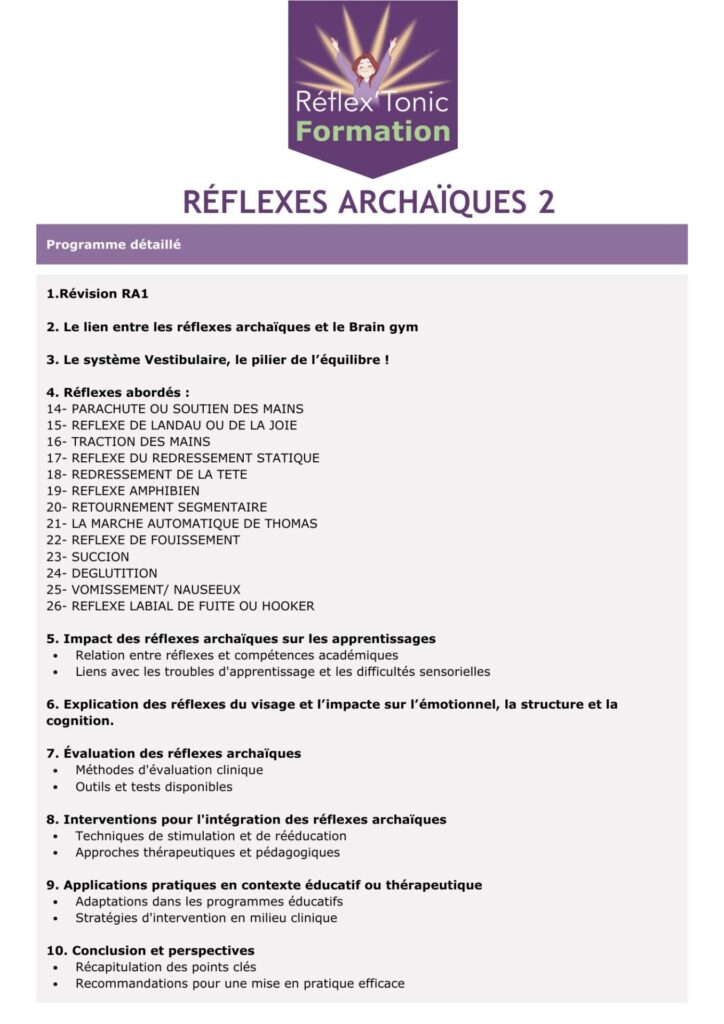 Reflexes archaiques 2 2