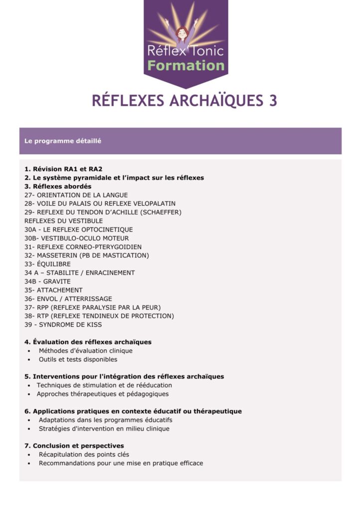 Reflexes archaiques 3 2