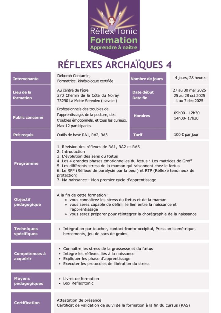 Reflexes archaiques 4